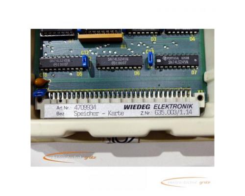 Wiedeg Elektronik 4709934 Speicher-Karte 635.003/1.14 - ungebraucht! - - Bild 4