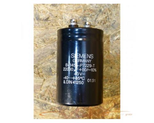Siemens B41455-P7229-T Kondensator - ungebraucht! -