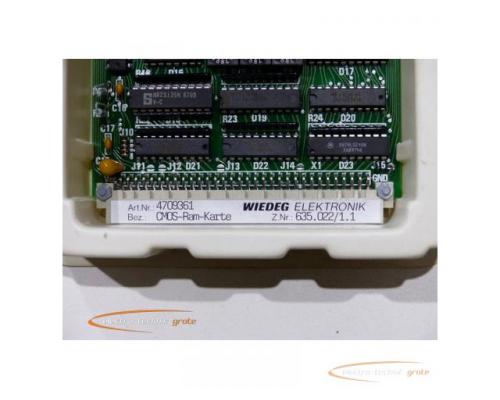 Wiedeg Elektronik 4709361 CMOS-Ram-Karte 635.022/1.1 - ungebraucht! - - Bild 3