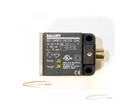 Balluff BES Q40KFU-PAC20B-S04G Induktiver Sensor ungebraucht!
