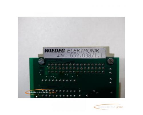 Wiedeg Elektronik 4706155 2. Meßsystem 652.038/1.1 - ungebraucht! - - Bild 4