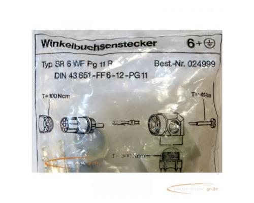 Euchner SR 6 WF Pg 11R Winkelbuchsenstecker 024999 - ungebraucht! - - Bild 2