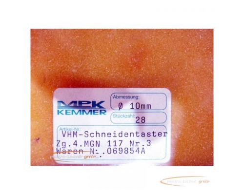 MPK Kemmer VHM-Schneidentaster 069854A VPE = 4 St. - ungebraucht! - - Bild 3