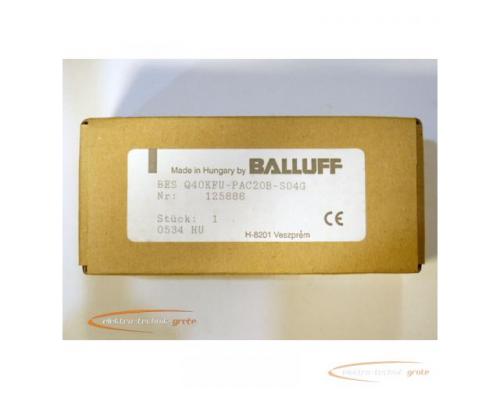 Balluff BES Q40KFU-PAC20B-S04G Induktiver Sensor ungebraucht