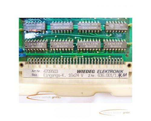 Wiedeg Elektronik 4709503 Eingangs-Karte 636.001/1.4.01 - ungebraucht! - - Bild 2