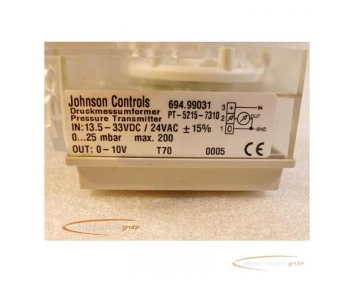 Johnson Controls 694.99031 Druckmessumformer PT-5215-7310 - Bild 2