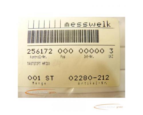 Messwelk HP310 Taststift 02280-212 VPE = 4 St. - ungebraucht! - - Bild 2