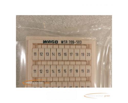 WAGO 209-503 WSB-Schnellbeschriftungssystem VPE=5 Stck. - ungebraucht! - - Bild 4
