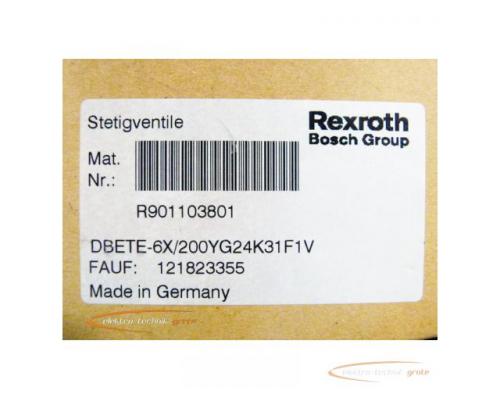 Rexroth DBETE-61/200YG24K31F1V Druckbegrenzungsventil - ungebraucht! - - Bild 4