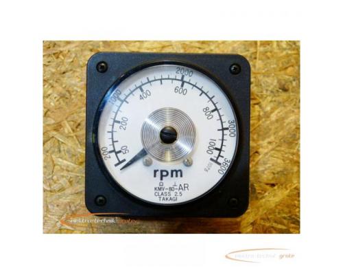 Takagi Drehzalmesser 0-3600 rpm - Bild 1