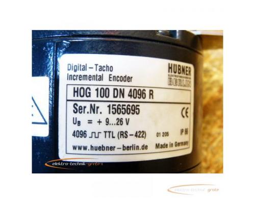 Hübner HOG 100 DN 4096 R Digital-Tacho - Bild 3