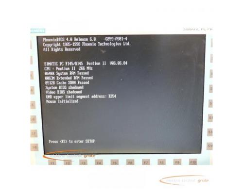 Siemens 6ES7645-2AB30-0CA0 Simatic PC F145 - Bild 5