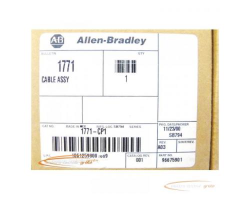 Allen Bradley CAT 1771-CP1 Cable Assembly - ungebraucht! - - Bild 2
