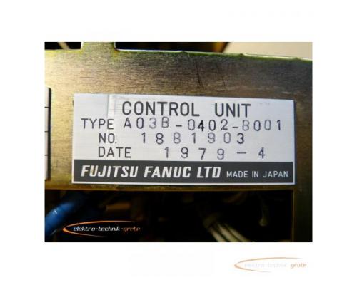 Fanuc A03B-0402-B001 Control Unit + Power Unit A14B-0048-0002 - Bild 5