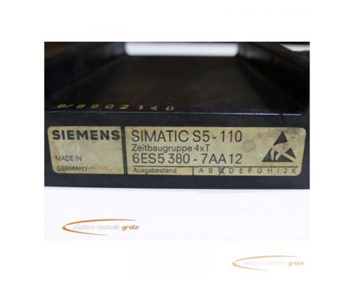 Siemens 6ES5380-7AA12 Zeitbaugruppe E Stand gemäß Foto - Bild 2