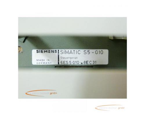 Siemens 6ES5010-8EC31 Steuergerät (Rack, ohne Karten!) - Bild 3
