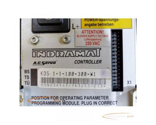Indramat KDS 1.1-100-300-W1 AC. Servo Controller - mit 12 Monaten Gewährleistung! - - Bild 3