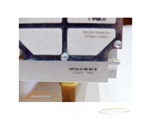 Festo komplette Ventilinseleinheit mit 4 Magnetventilen Elektrik-Anschaltung und Multipol - Bild 6