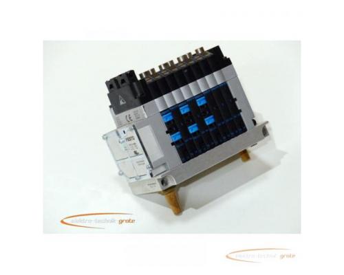 Festo komplette Ventilinseleinheit mit 3 Magnetventilen Elektrik-Anschaltung und Multipol - Bild 2