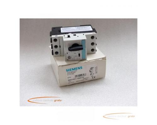 Siemens 3RV1021-0AA10 Leistungsschalter 0,11 - 0,16 A -ungebraucht- - Bild 1