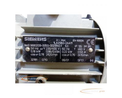 Siemens 1LA2060-2AA11 Motor - Bild 3