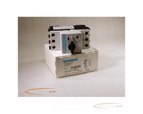 Siemens 3RV1021-0BA10 Leistungsschalter 0,14 - 0,2 A -ungebraucht- - Bild 1