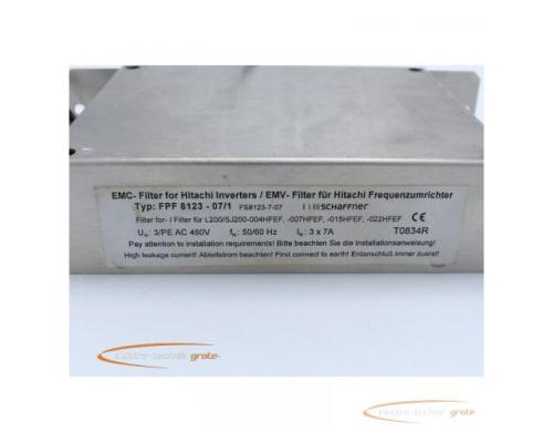 Schaffner FPF 8123-07/1 EMV-Filter für Hitachi Frequenzumrichter - Bild 2