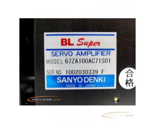 Sanyo Denki 67ZA100AC71S01 Servo Amplifier - ungebraucht! - - Bild 4