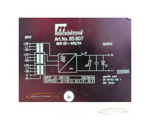 Murrelektronik MDN 25-400/24 Netzteil 85907 - Bild 3