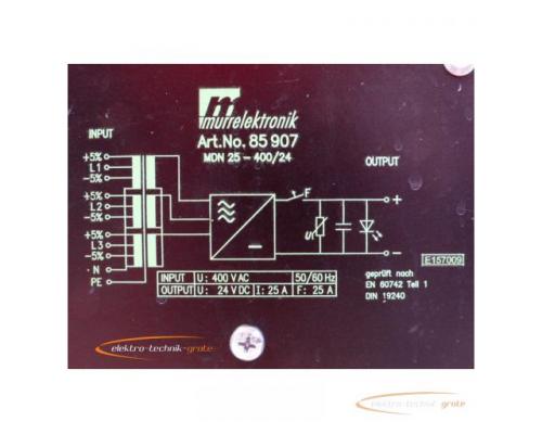 Murrelektronik MDN 25-400/24 Netzteil 85907 - Bild 3