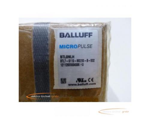 Balluff BTL0NLH BTL7-G110-M0200-B-S32 Micropulse Wegaufnehmer SN12112600004996HU - Bild 2