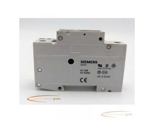 Siemens 5SX2 C3 Sicherungsautomat 230/400V mit 5SX9100 HS Hilfsschalter - Bild 3