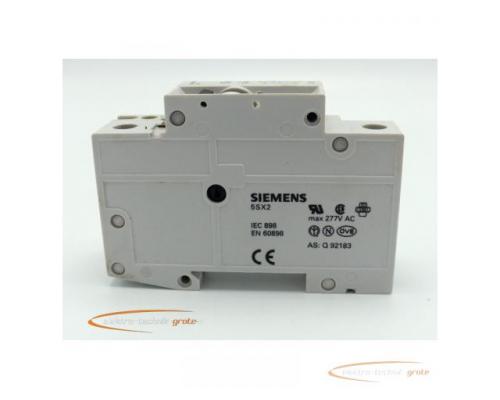 Siemens 5SX2 C6 Sicherungsautomat 230/400V mit 5SX9100 HS Hilfsschalter - Bild 3