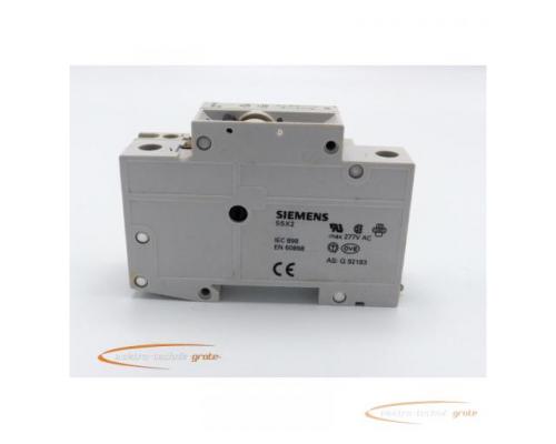 Siemens 5SX2 C8 Sicherungsautomat 230/400V mit 5SX9100 HS Hilfsschalter - Bild 3