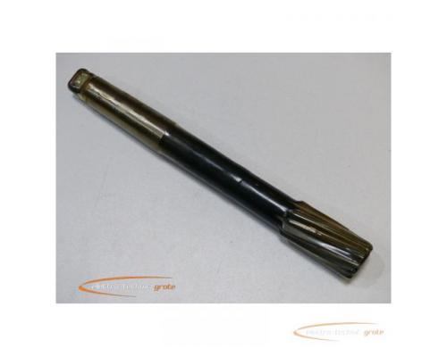 Cebor Maschinenreibahle HSS Ø 38.25-0.05 MK4 Z: 10 SL: 75 mm GL: 350 mm - nachgeschärft! -