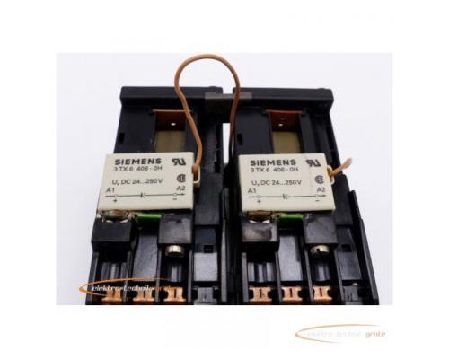 Siemens 2x 3TD1117-3C Schütz mit 2x 3TX6406-0H Überspannungsdiode - Bild 4