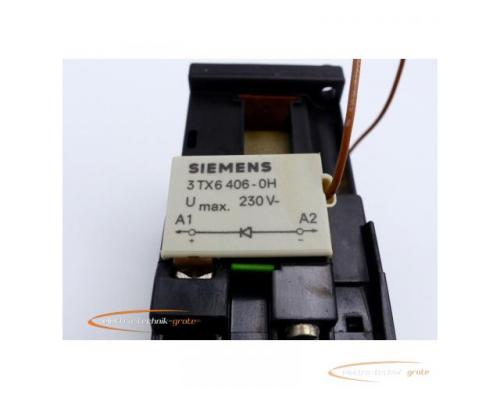Siemens 3TB4012-0B Schütz mit 3TX6406-0H Überspannungsdiode - Bild 3