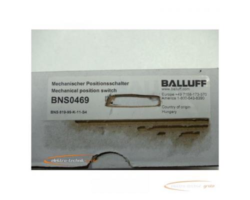 Balluff BNS0469 Mechanischer Positionsschalter BNS 819-99-K-11-S4 - ungebraucht! - - Bild 4