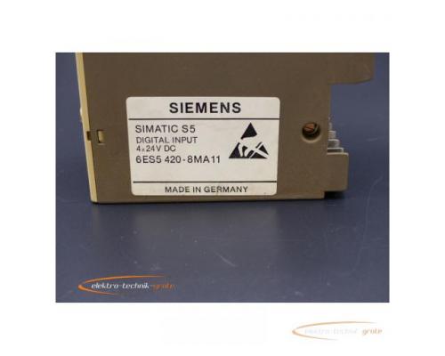 Siemens 6ES5420-8MA11 Simatic Digitaleingabe E-Stand 1 - Bild 3