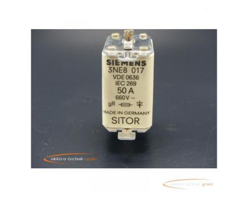 Siemens 3NE8017 HLS Sicherungseinsatz 50A VPE = 3 Stück - ungebraucht! - - Bild 3