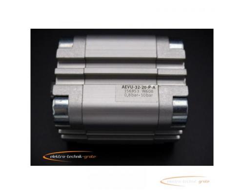 Festo AEVU-32-20-P-A Kompaktzylinder 156953 0.8bar - 10bar > ungebraucht! - Bild 2