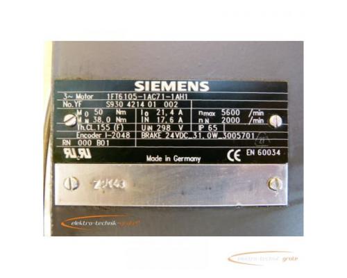 Siemens 1FT6105-1AC71-1AH1 Servomotor (nur Gehäuse mit Stator!) - Bild 4