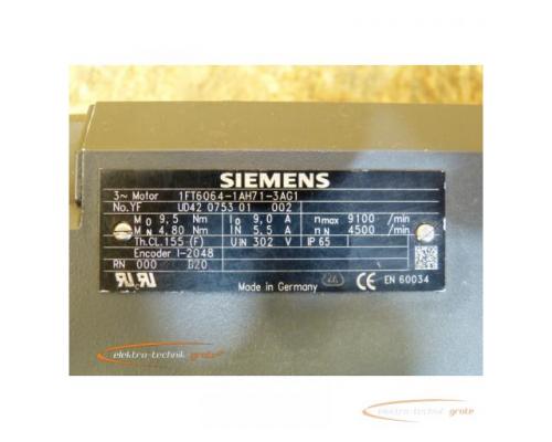 Siemens 1FT6064-1AH71-3AG1 3~ Motor - Bild 3