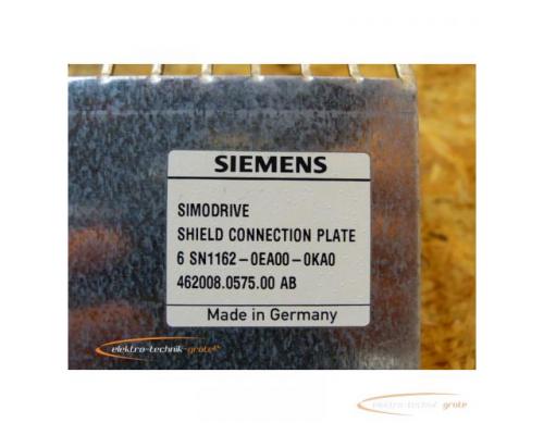 Siemens 6SN1162-0EA00-0KA0 Shield Connection Plate - Bild 2