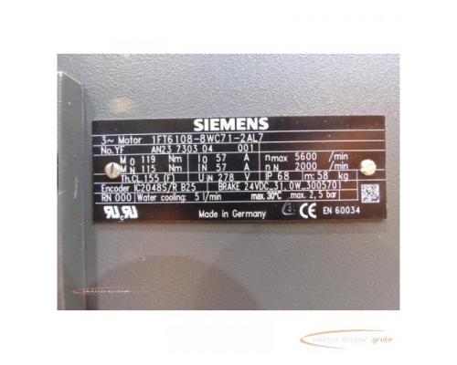Siemens 1FT6108-8WC71-2AL7 Drehstrom-Servomotor > ungebraucht! - Bild 4