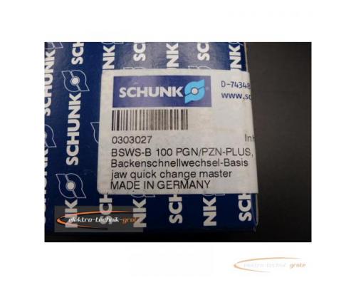 Schunk BSWS-B 100 Backenschnellwechsel-Basis 0303027 > ungebraucht! - Bild 2