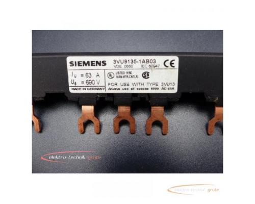 Siemens 3VU9135-1AB03 Sammelschiene - Bild 2
