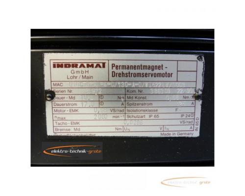 Indramat MAC 090C-0-KD-4-C / 130-A-0 / WI522LV / S003 Permanent-Drehstromservomotor - Bild 5