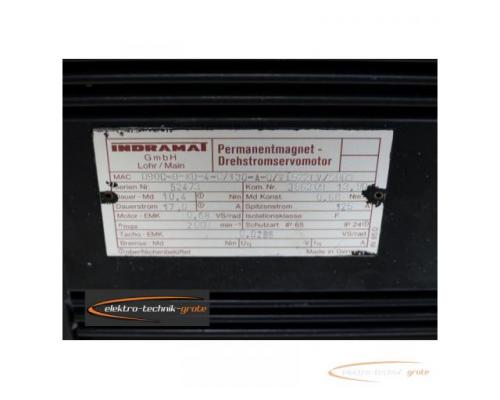 Indramat MAC 090C-0-KD-4-C / 130-A-0 / WI522LV / S003 Permanent-Drehstromservomotor - Bild 6