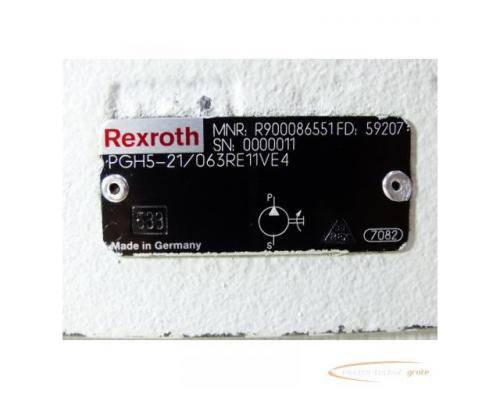 Rexroth PGH5-21 / 063RE11VE4 Innenzahnradpumpe MNR: R900086551 FD: 59207 - Bild 4